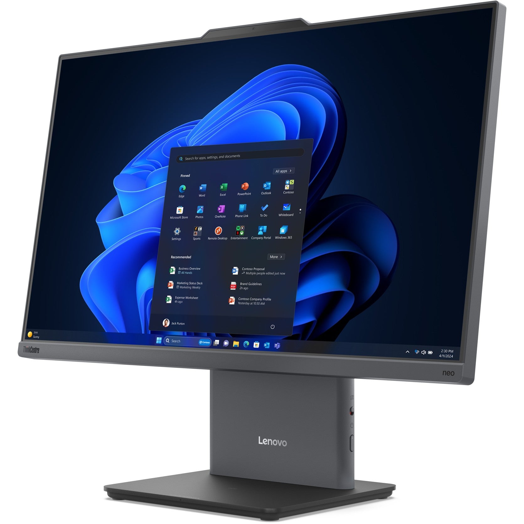 AIO Lenovo ThinkCentre Neo50a-24 G5 AIO 23.8" i5-13420H 16/512 FHD W11P