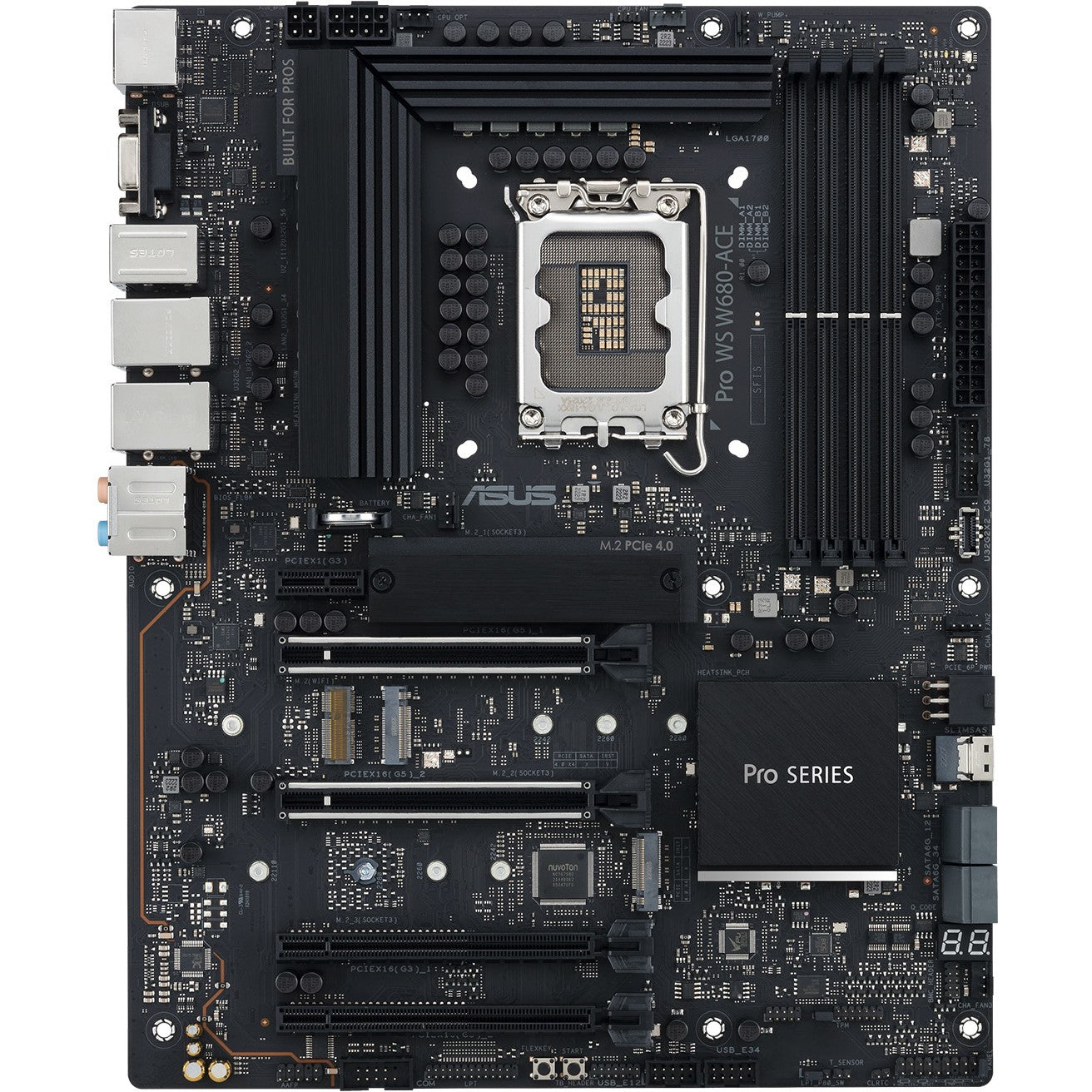 MB ASUS PRO WS W680-ACE (Intel.1700.DDR5.ATX.ECC)