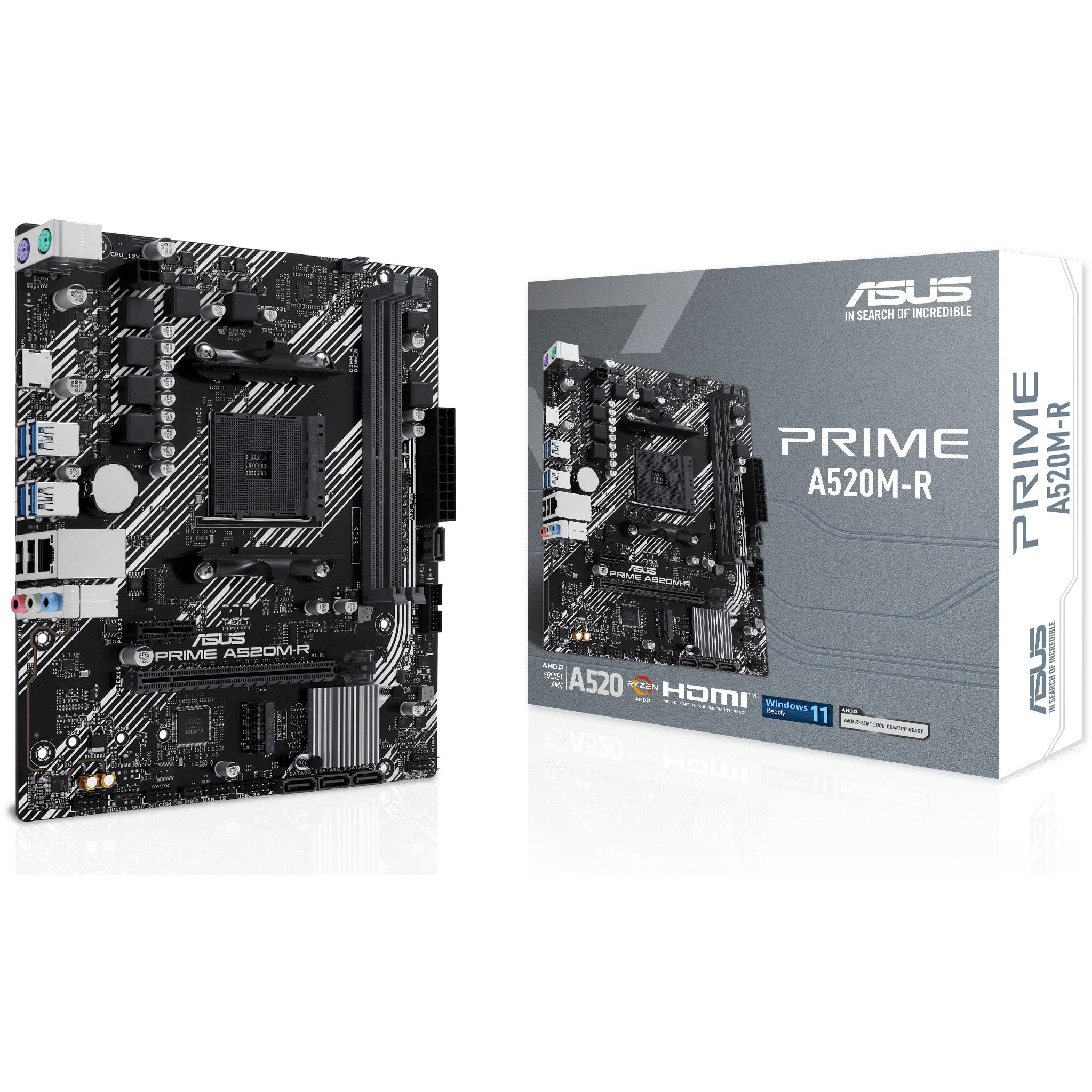 MB ASUS PRIME A520M-R (AMD.AM4.DDR4.mATX)