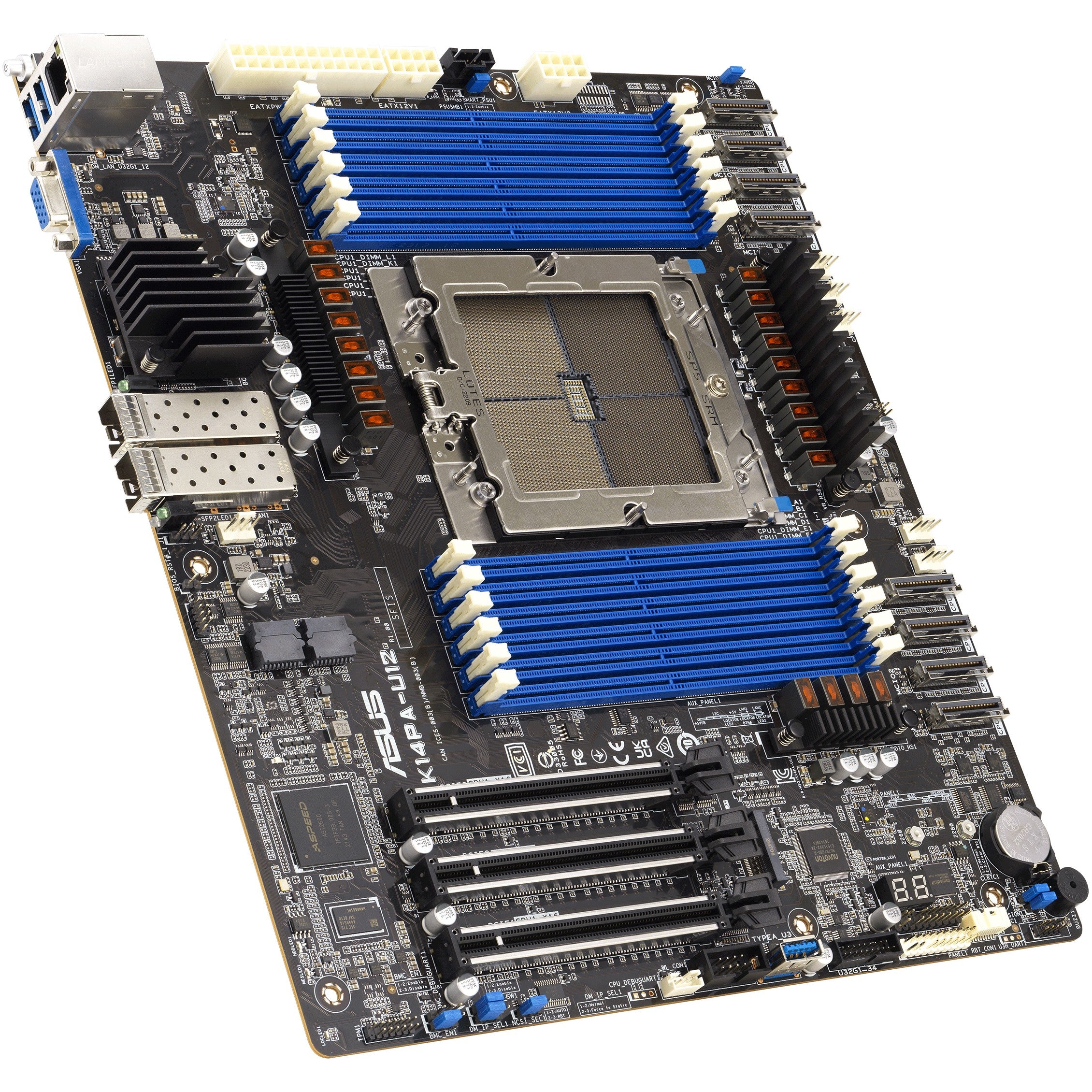 ASUS K14PA-U12/ASMB11 CEB 1x LGA 6096 DDR5 2x25G