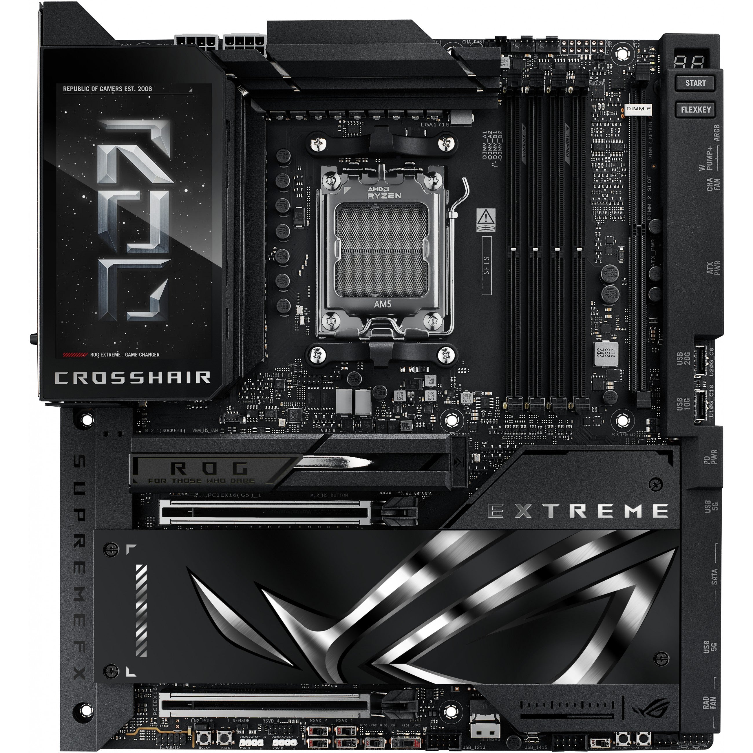 MB ASUS ROG CROSSHAIR X870E EXTREME (AMD.AM5.DDR5.E-ATX)