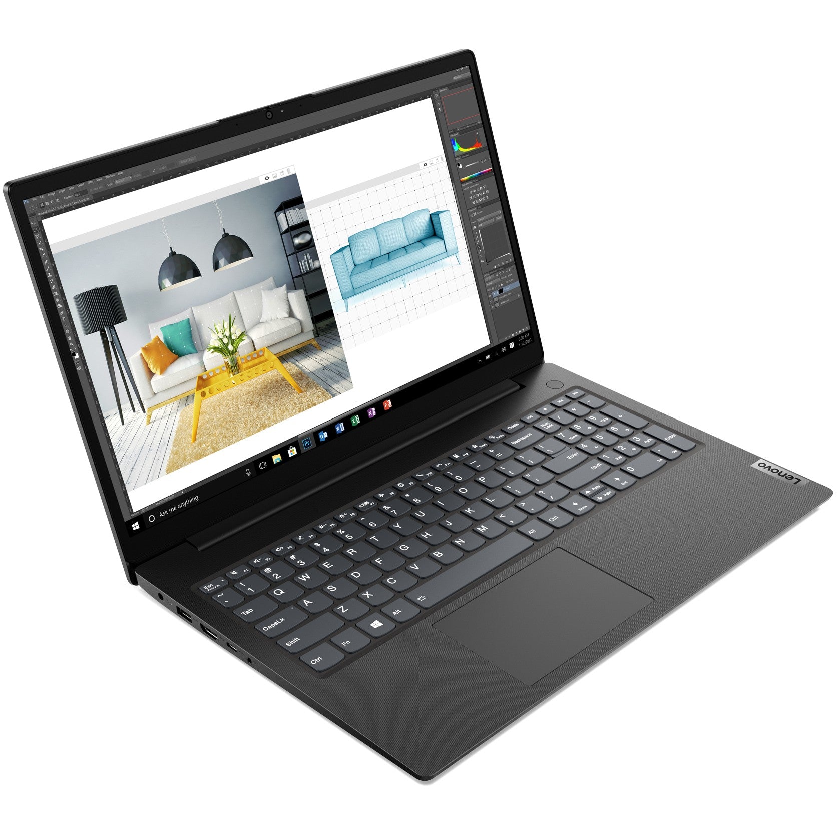 Lenovo V15-IJL (15.6") Pentium N6000/8GB/256GBSSD/FHD W11H