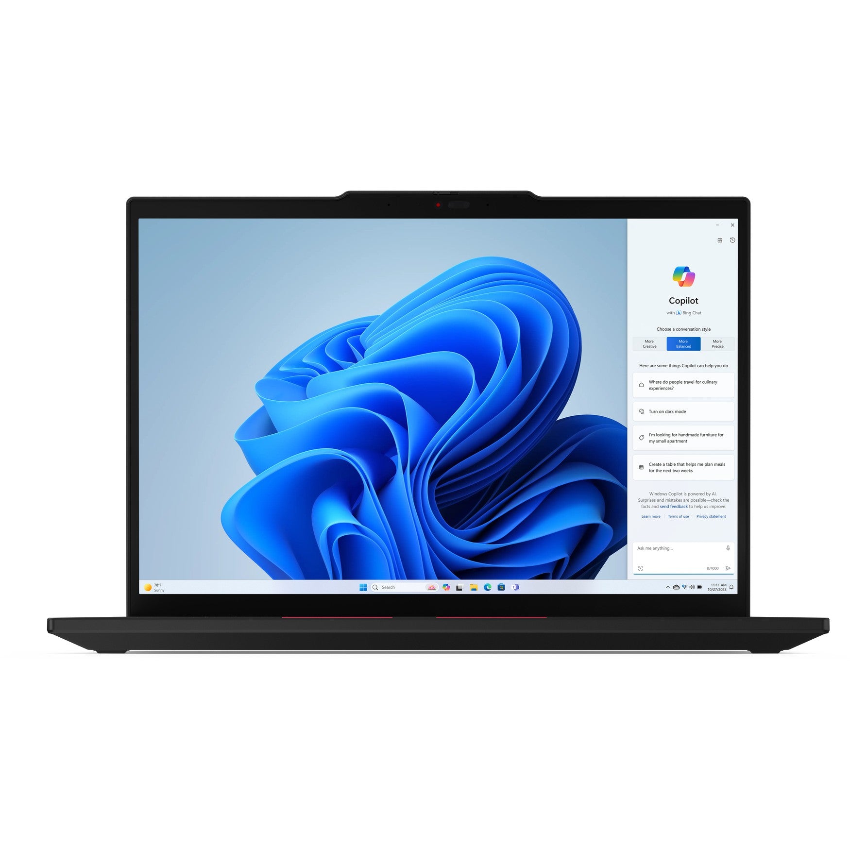 Lenovo ThinkPad T14 AMD G5 14" R7-8840U 32/1TB WUXGA 4G W11P