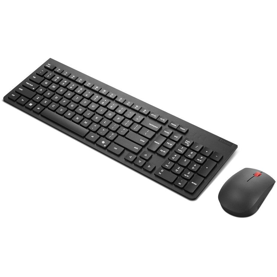 Lenovo Essential Wireless Combo Keyboard & Mouse Gen2 Black-German