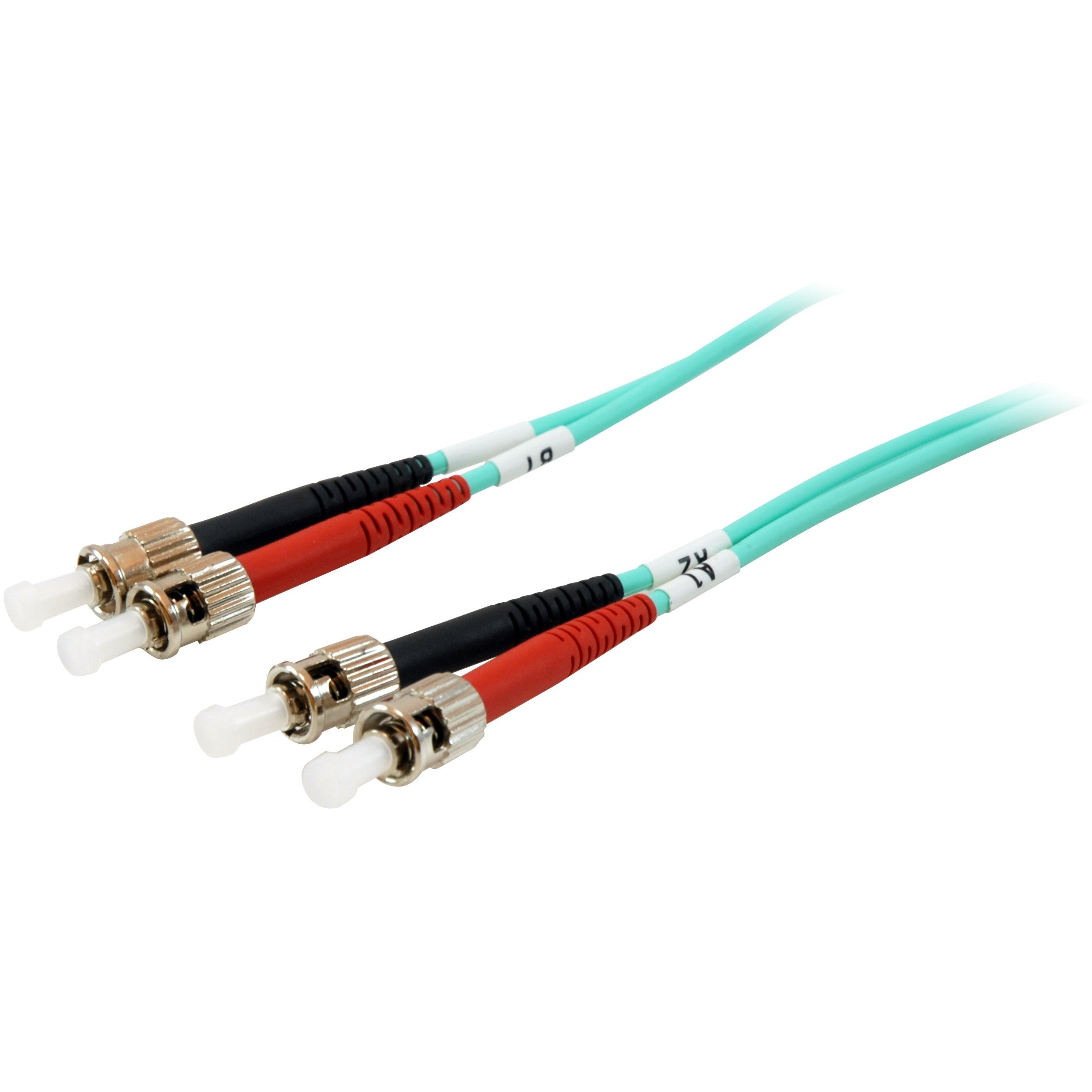 Equip LWL Patchkabel ST->ST 1.00m Multimode Duplex OM3 turq Polybeutel
