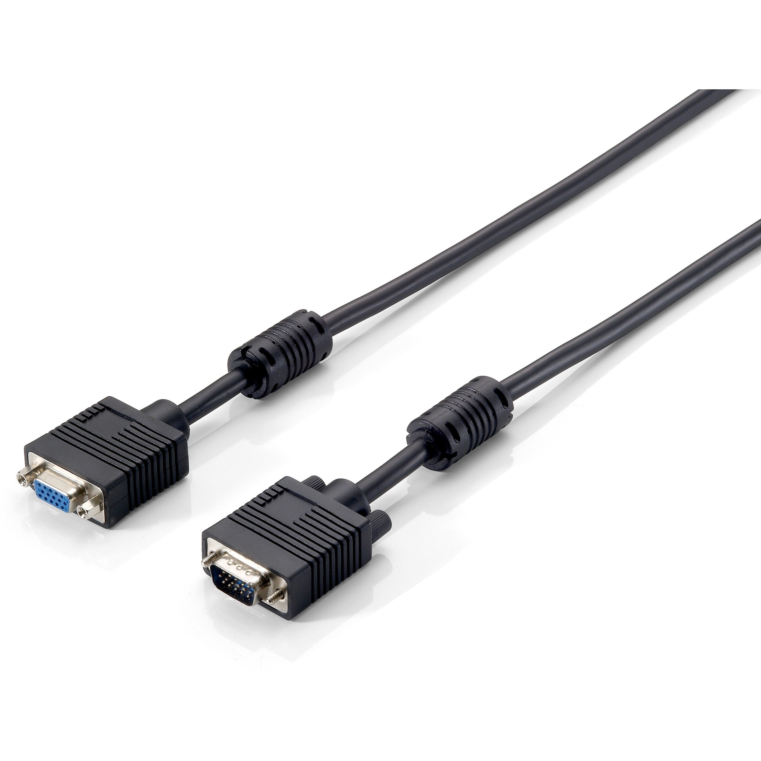 Equip VGA Kabel Verl. HD15 St/Bu 1.00m 1920x1080/60Hz sw
