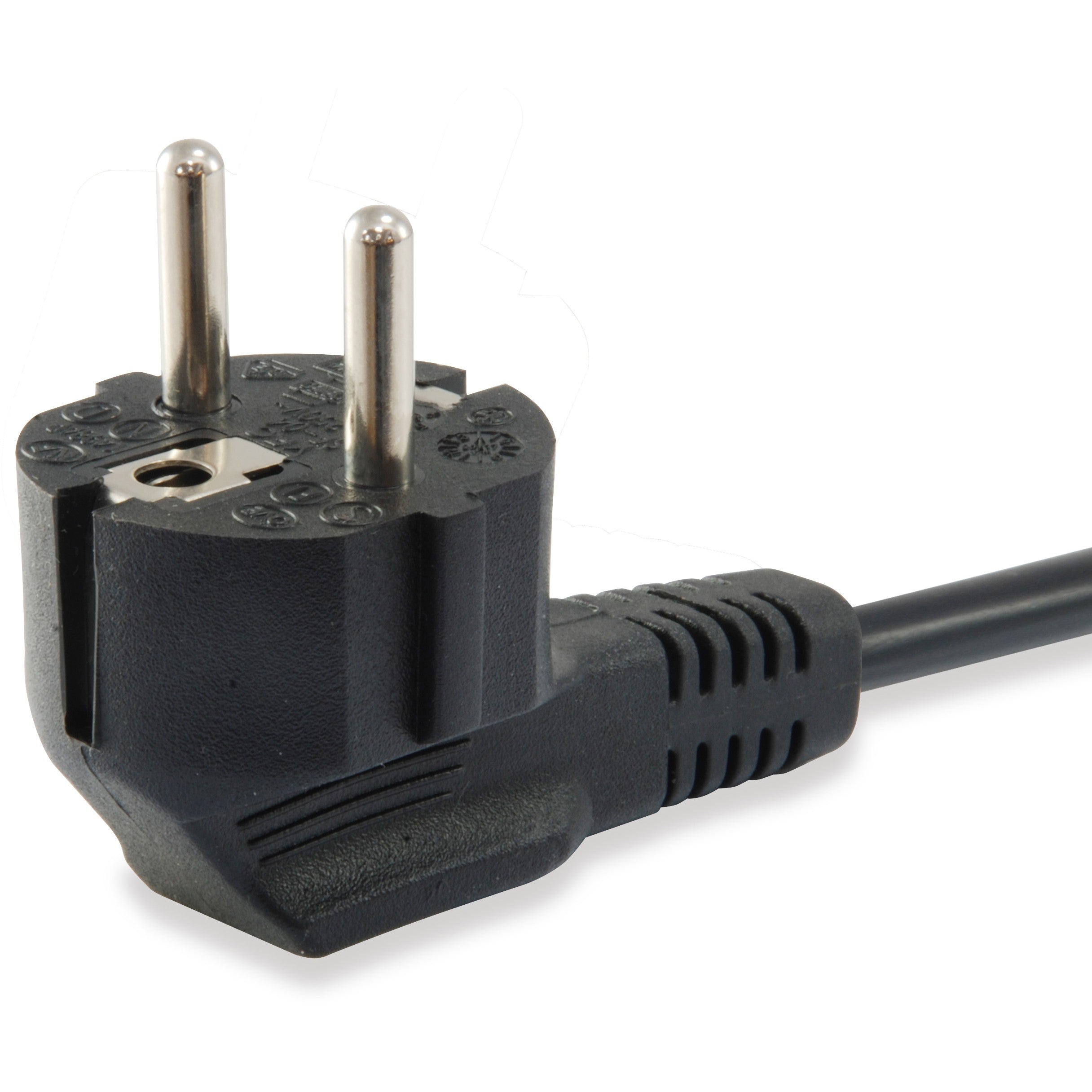 Equip IEC-Stromkabel Schuko -> C13 3m St/Bu schwarz