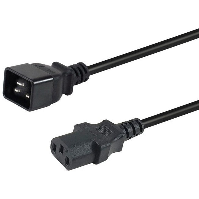 Equip Netzkabel Anschl. C20 -> C13 3.00m schwarz