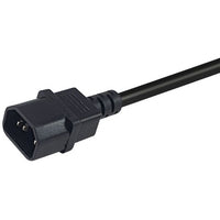 Equip Netzkabel Anschl. C14 -> CEE7/3 0.25m schwarz