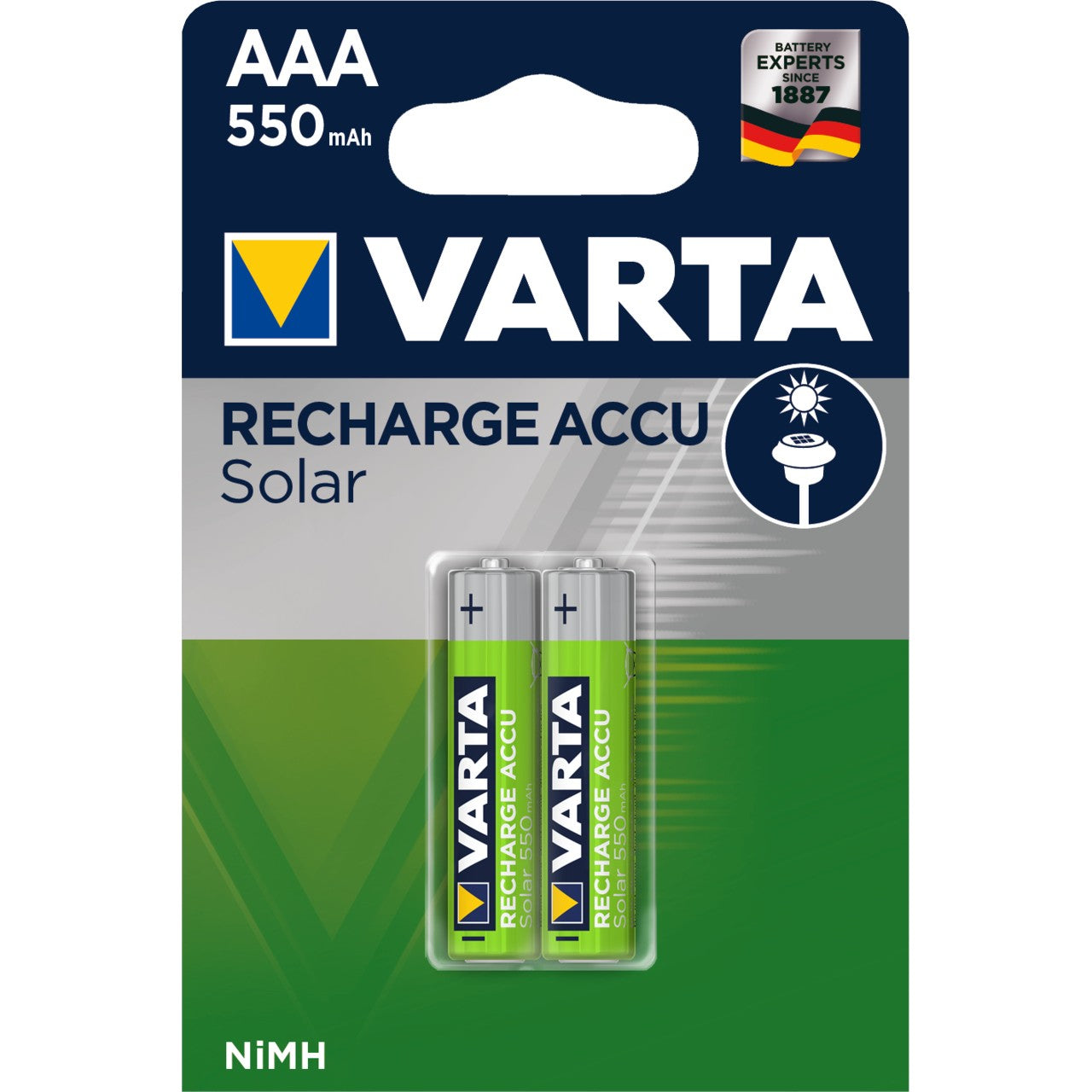 Akku AAA 1.2V (HR03) *Varta* Recharge Accu - 2er-Pack