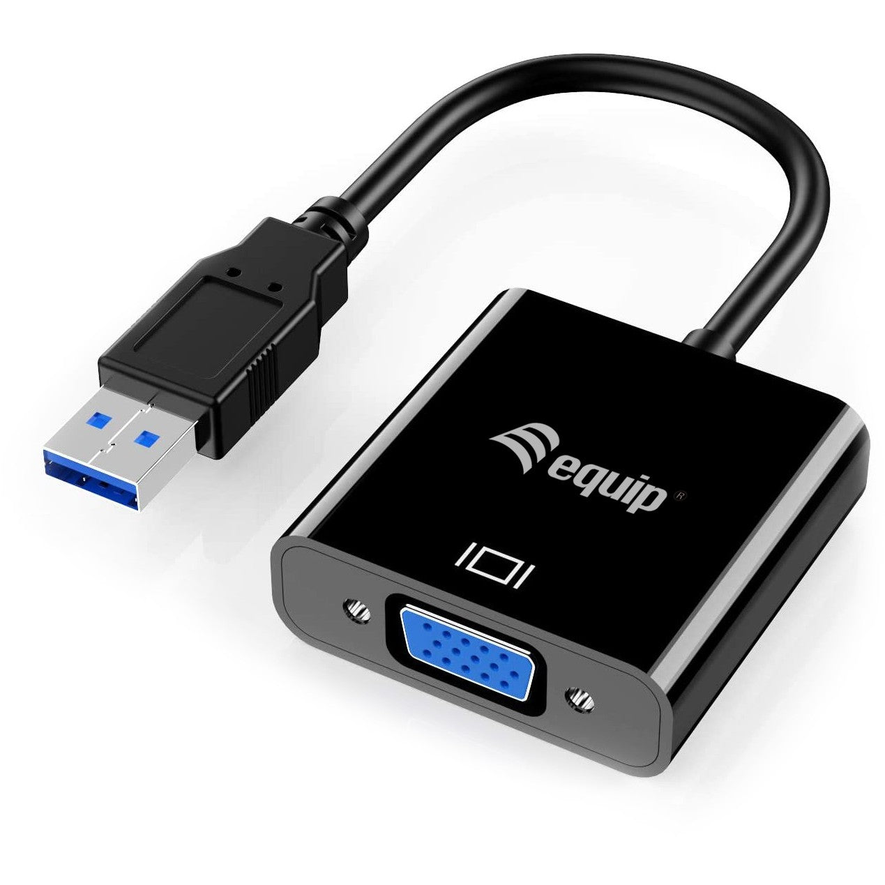 Equip Adapter USB3.0-> VGA HD15 1920x1080/60Hz 0.15m sw