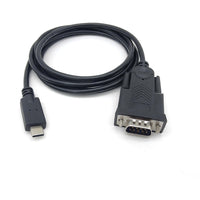 Equip Adapter USB-C -> Seriell RS232-DB9 St/St 1.50m sw