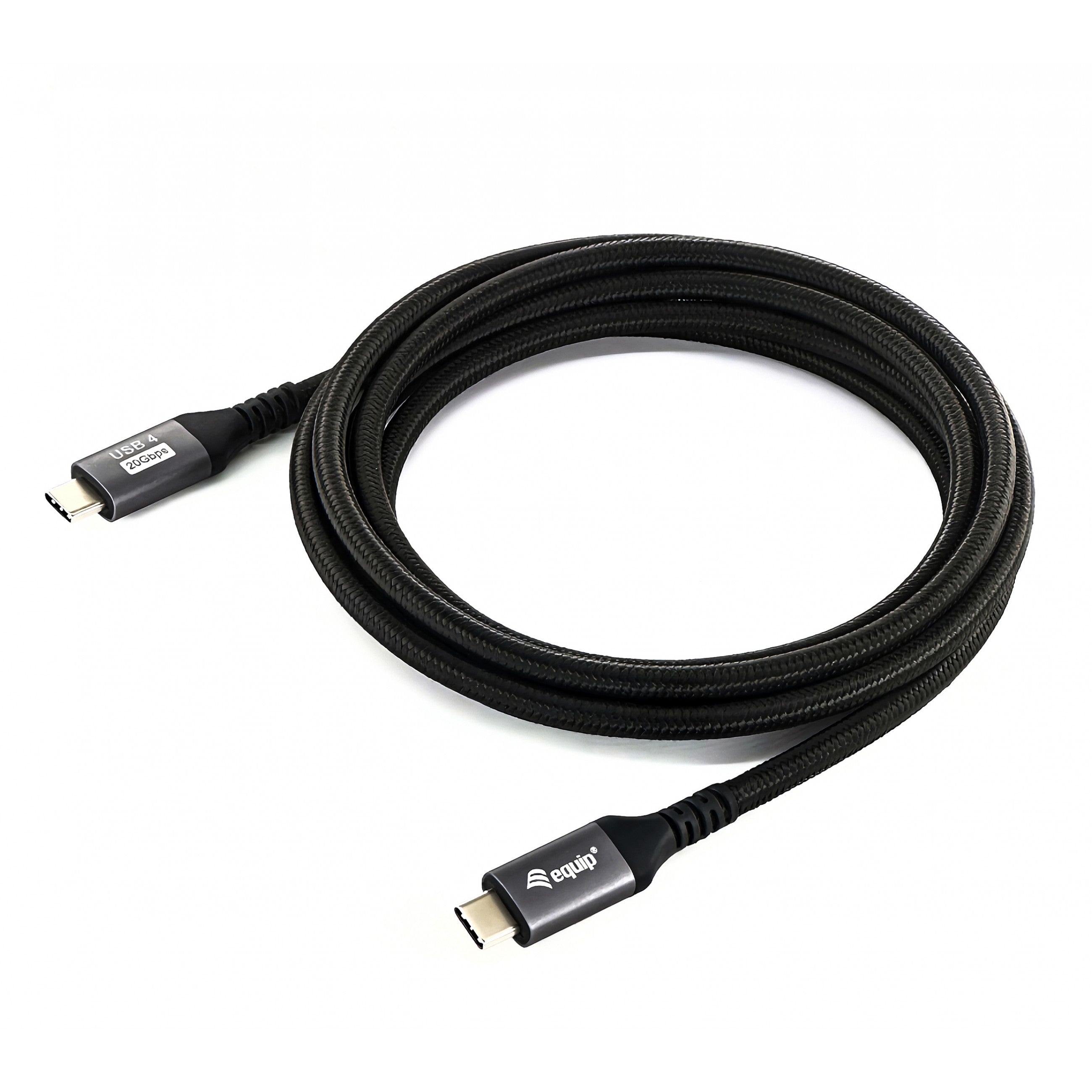 Equip Kabel USB-C 4.0 -> C St/St 2.00m 5A 4K/60Hz sw