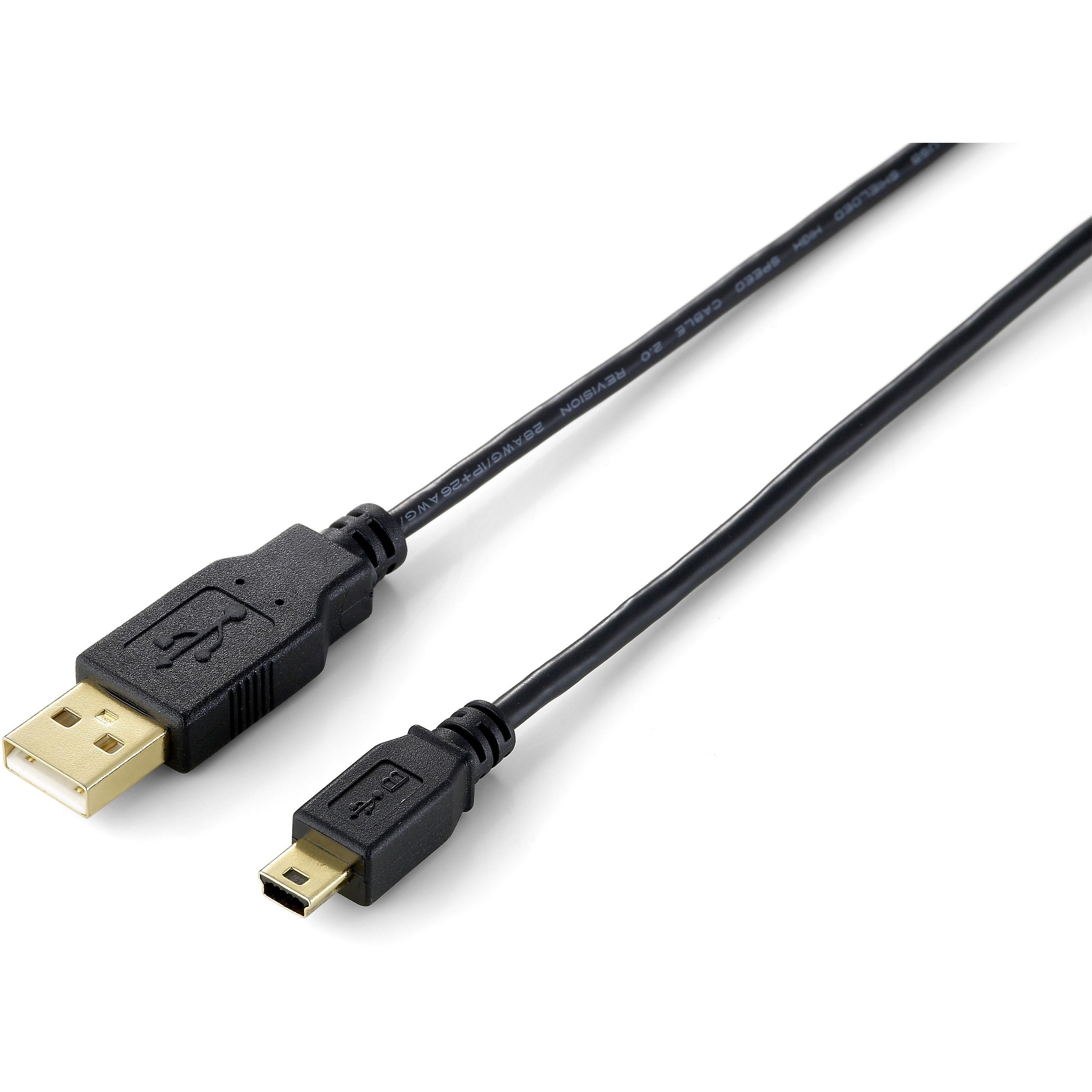 Equip Kabel USB-A 2.0 -> mini B St/St 3.00m schwarz Blister