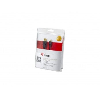 Equip Kabel USB-A 2.0 -> mini B St/St 3.00m schwarz Blister
