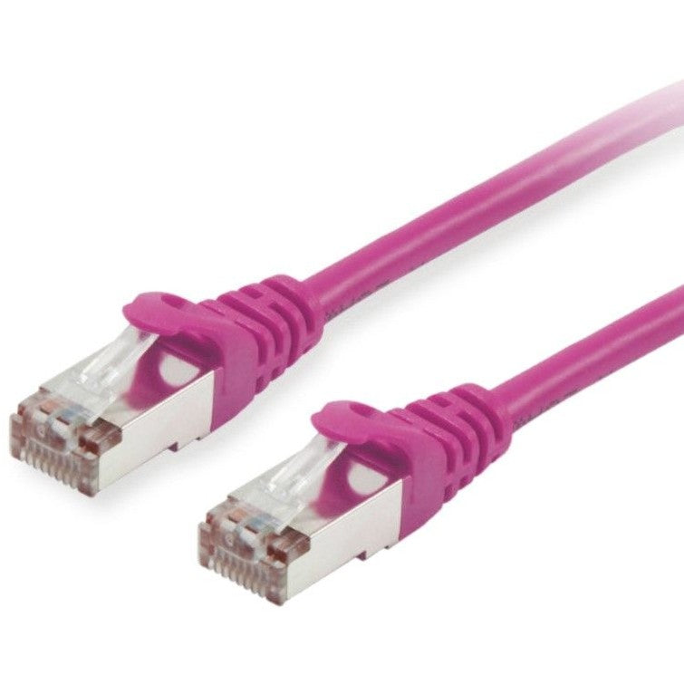 Equip Patchkabel Cat6 S/FTP 2xRJ45 15.00m violet LSZH Polybeutel