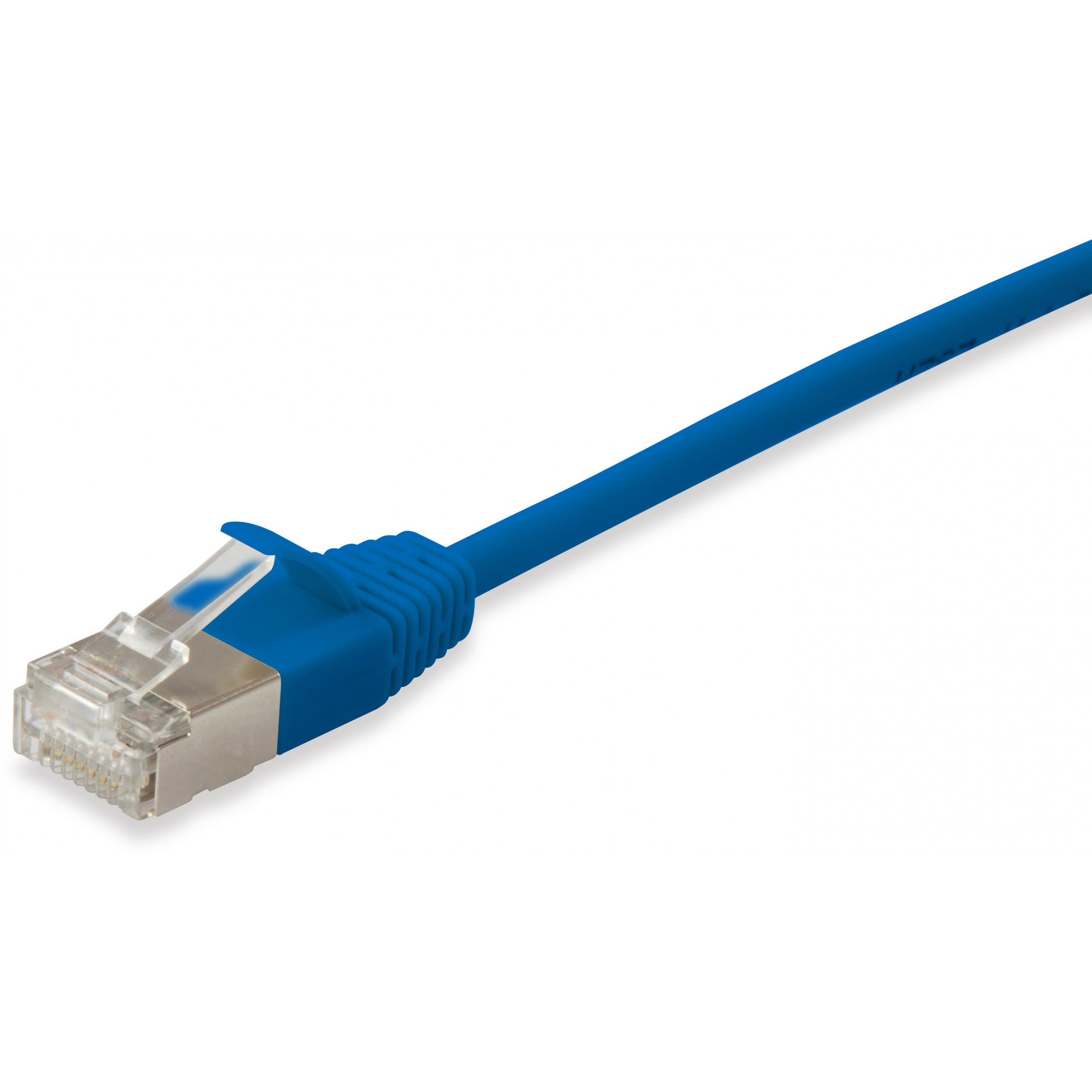 Equip Patchkabel Cat6A F/FTP 2xRJ45 10.00m blau Slim LSZH Polybeutel
