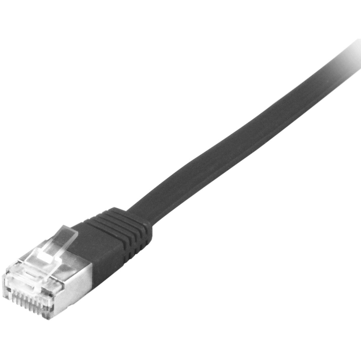 Equip Patchkabel Cat6A U/FTP 2xRJ45 5.00m sw Flach LSZH Polybeutel