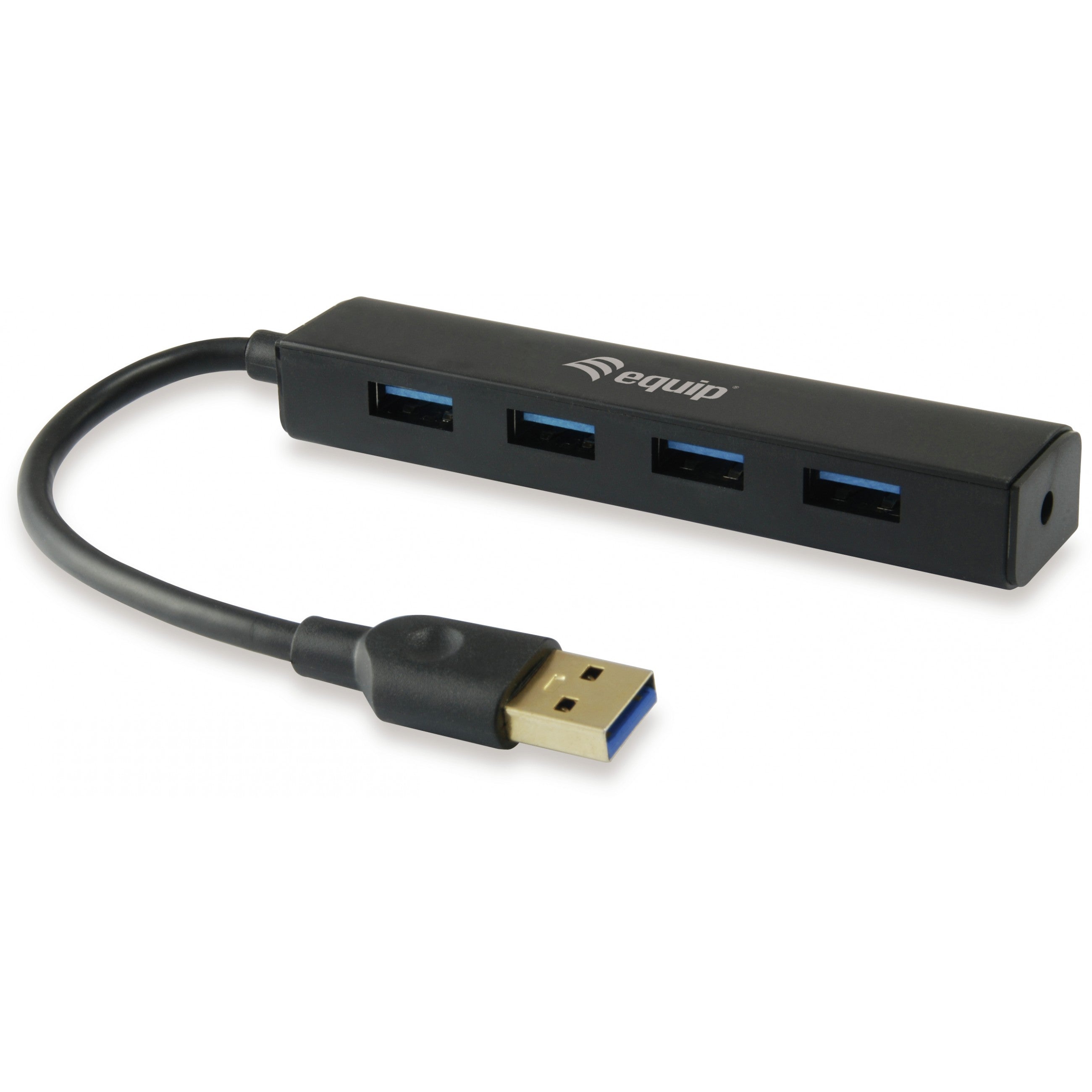 Equip USB-Hub 4-Port 3.0 ->4x3.0 5Gbps o.Netzteil sw