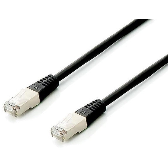 Equip Patchkabel Cat6A 10x/set S/FTP 2xRJ45 0.50m sw Plat.