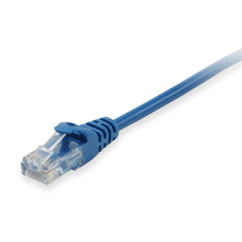 Equip Patchkabel Cat6 U/UTP 2xRJ45 1.00m blau Polybeutel