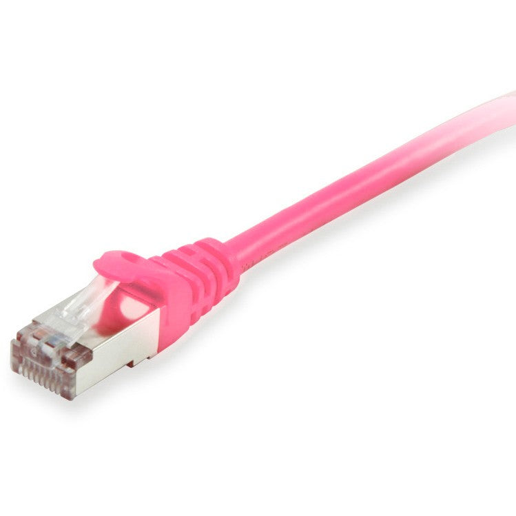 Equip Patchkabel Cat6 S/FTP 2xRJ45 0.15m pink LSZH Polybeutel