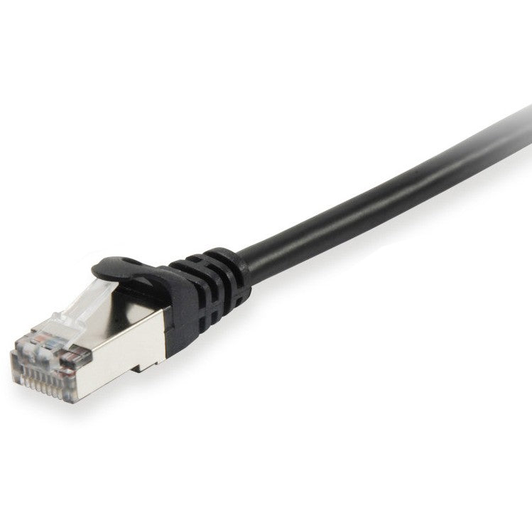 Equip Patchkabel Cat6 S/FTP 2xRJ45 50.00m schwarz LSZH Polybeutel