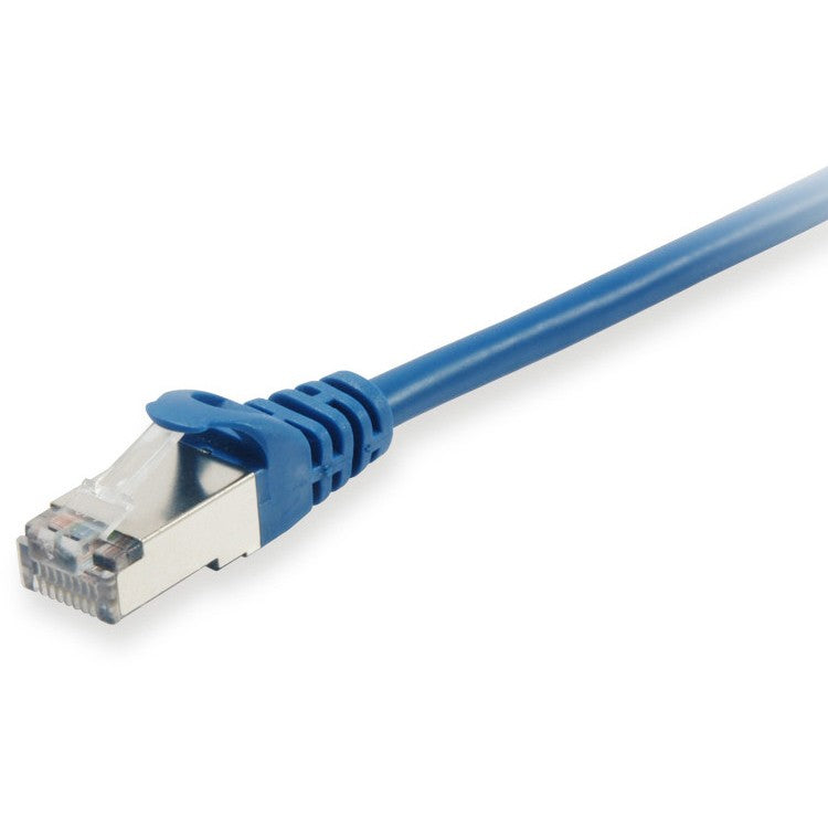 Equip Patchkabel Cat6 S/FTP 2xRJ45 0.15m blau LSZH Polybeutel