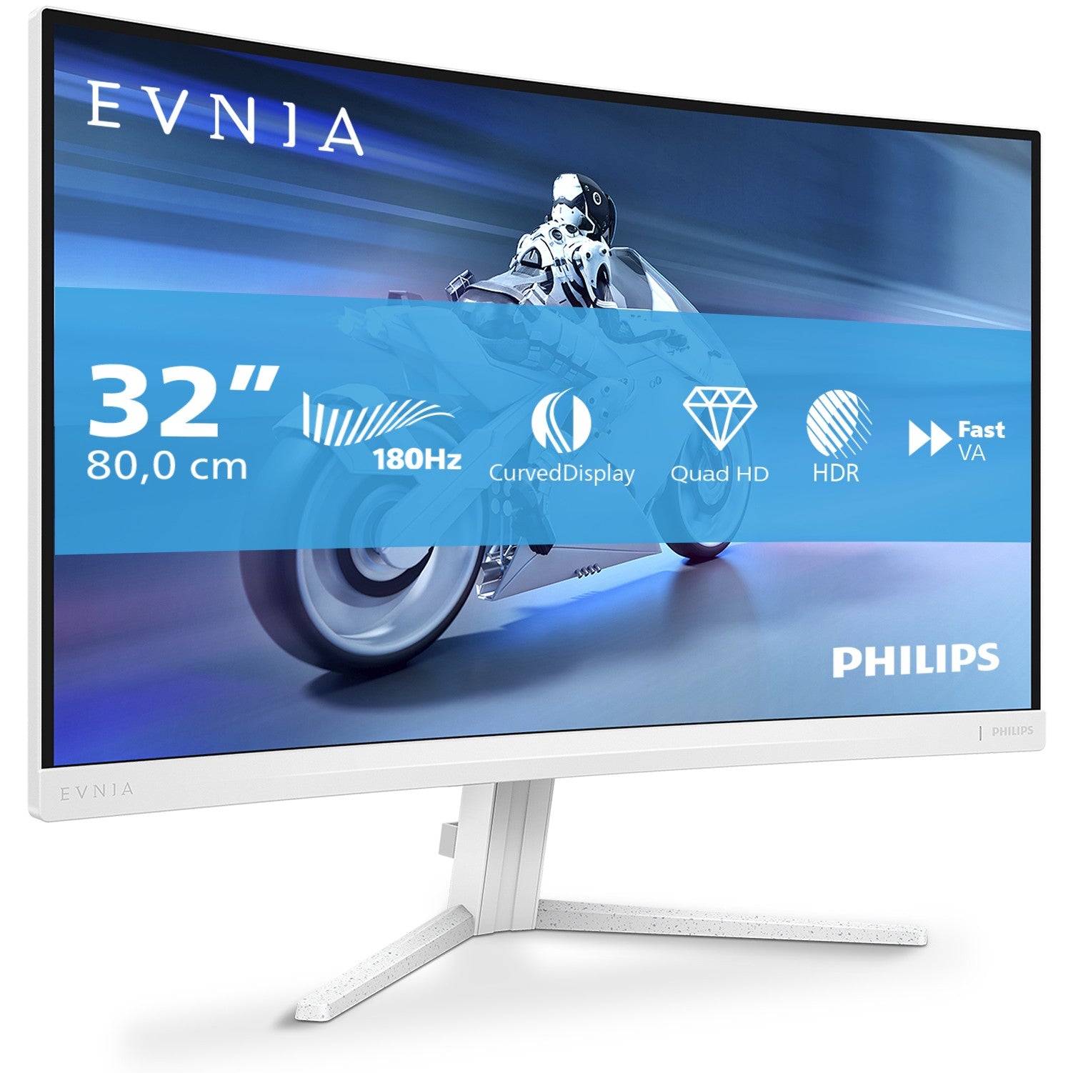 Philips 80.0cm (31.5") 32M2C5501 16:09 2xHDMI+DP Curved w