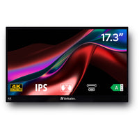 Verbatim PMT-17 4K Portable Touchscreen Monitor 17.3" 4K UHD