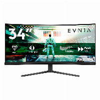 Philips 86,36 cm/34" (3440×1440) Philips 34M2C3500L/00 21:9 WQHD Fast VA 1 ms 180 Hz 2× HDMI 2.0 DisplayPort 1.4 VESA Black – Ansicht 3