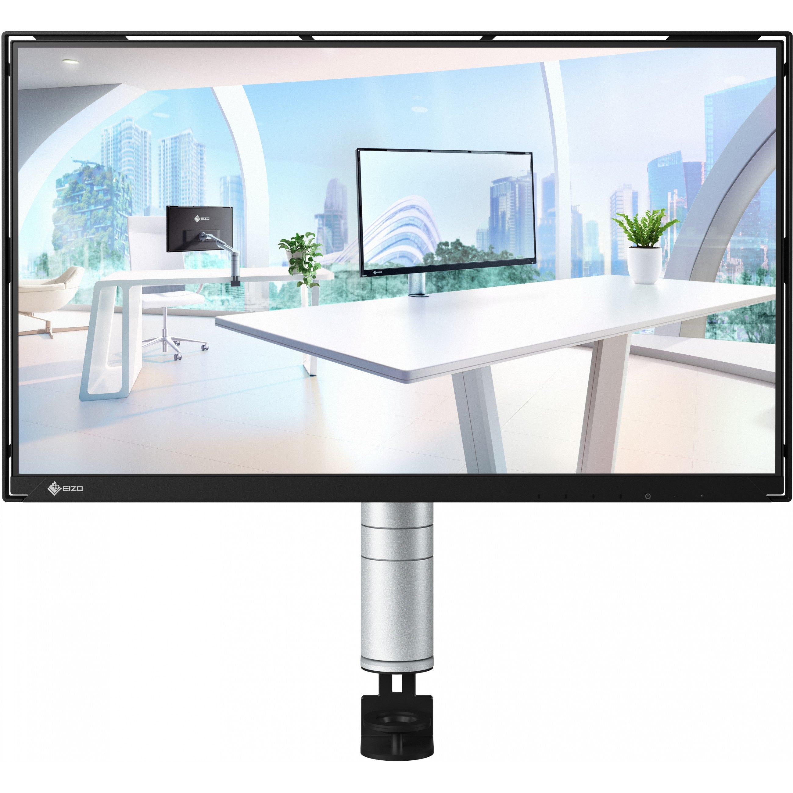 EIZO 60.5cm (23.8") FLT 16:09 2xUSB-C IPS mit Schwenkarm