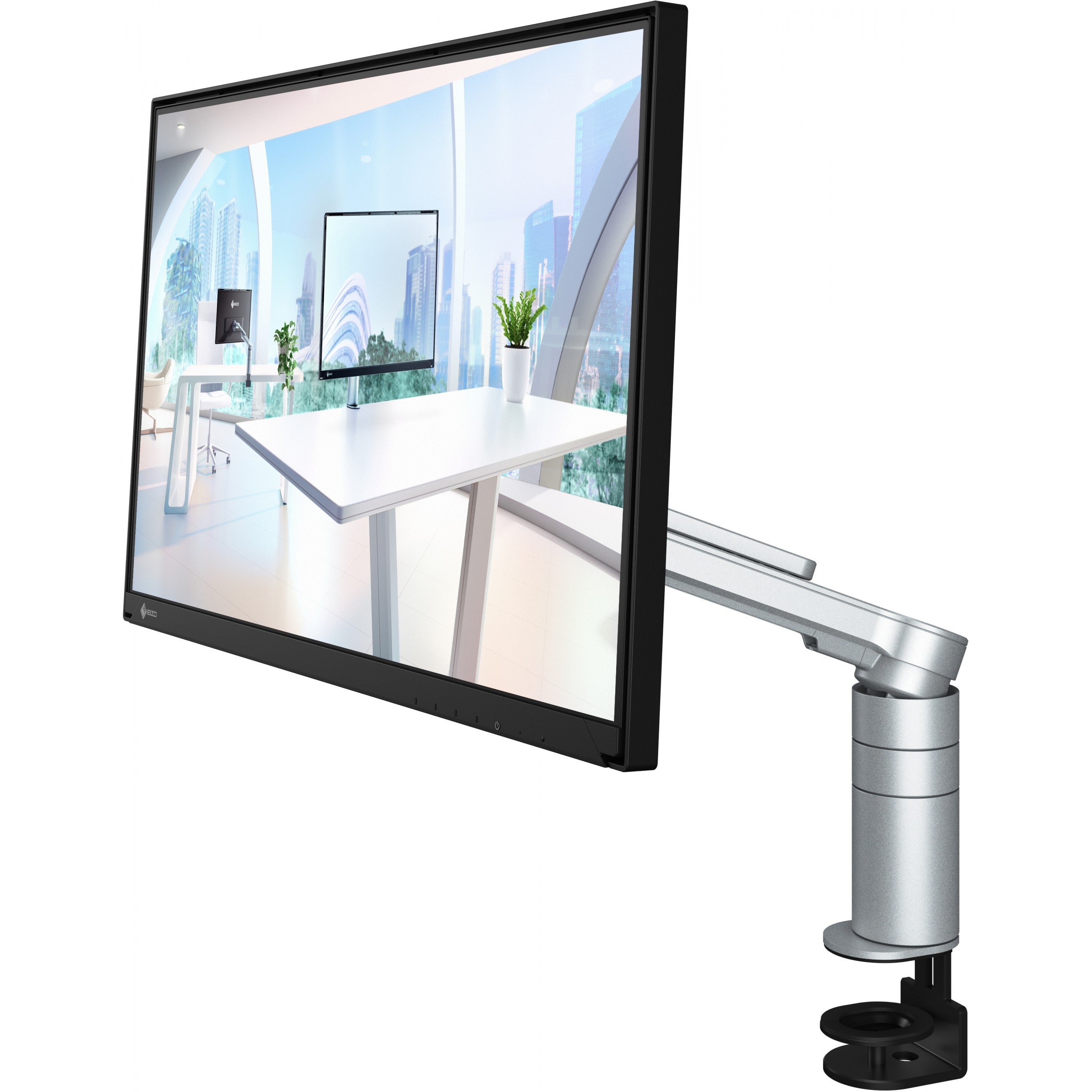 EIZO 60.5cm (23.8") FLT 16:09 2xUSB-C IPS mit Schwenkarm