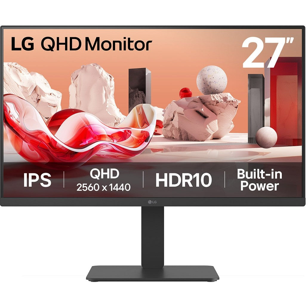 68.6cm/27" (2560x1440) LG 27BA54QB-B QHD DP 2x HDMI IPS Pivot 16:9 HDR10