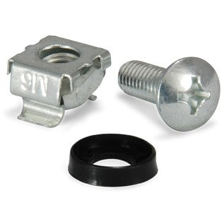 Equip M6 Käfigmuttern- & Schraubensatz / 4 Sätze pro Pack
