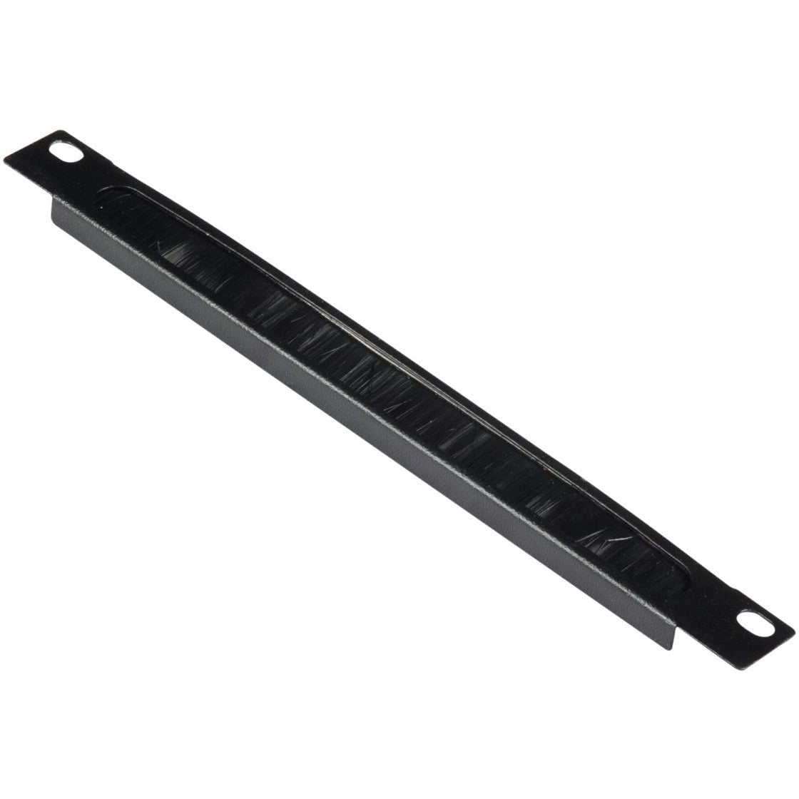 Equip 10" Kabeldurchführung mit Bürsteneinsatz. 1U schwarz