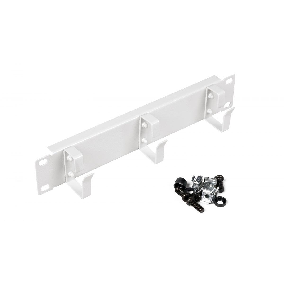 Equip 10" Kabeldurchführung mit Ringeinsatz. 1U grau