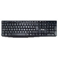 EQUIP Kabelgebundene USB Keyboard schwarz. italieni