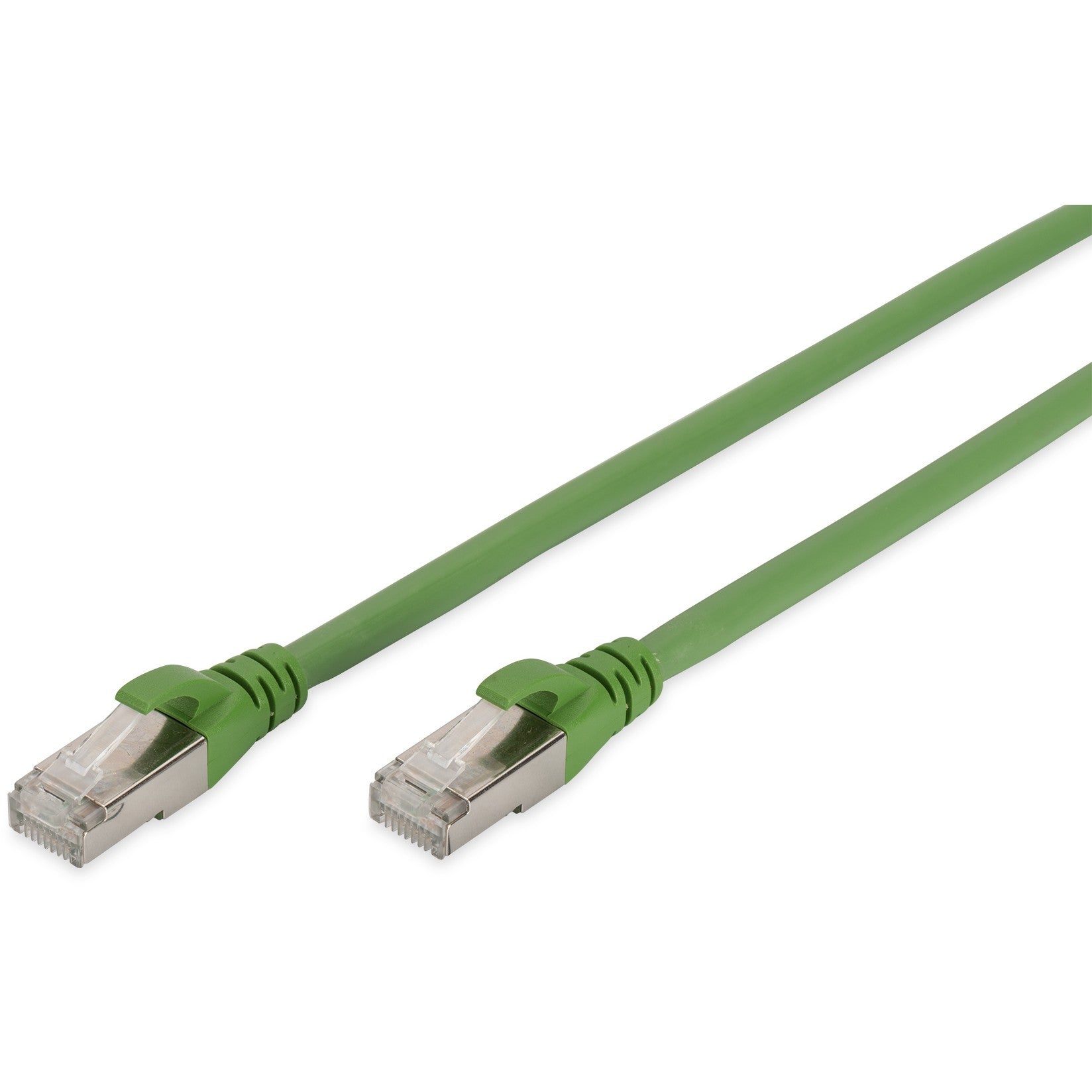 DIGITUS CAT 6A S/FTP Patchkabel. PUR (TPU). 3m. grün