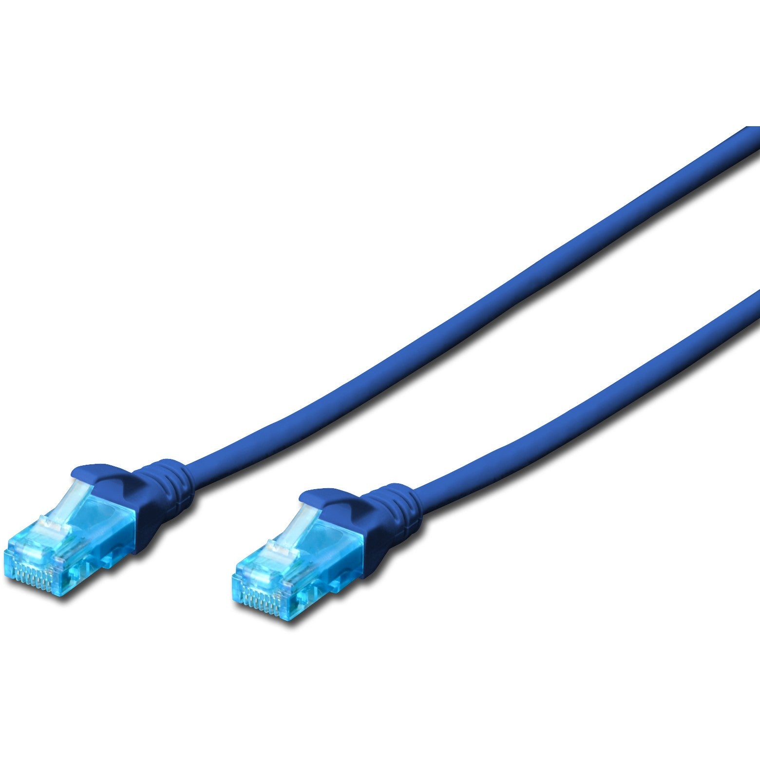 DIGITUS CAT 5e U/UTP Patchkabel. 3m. blau