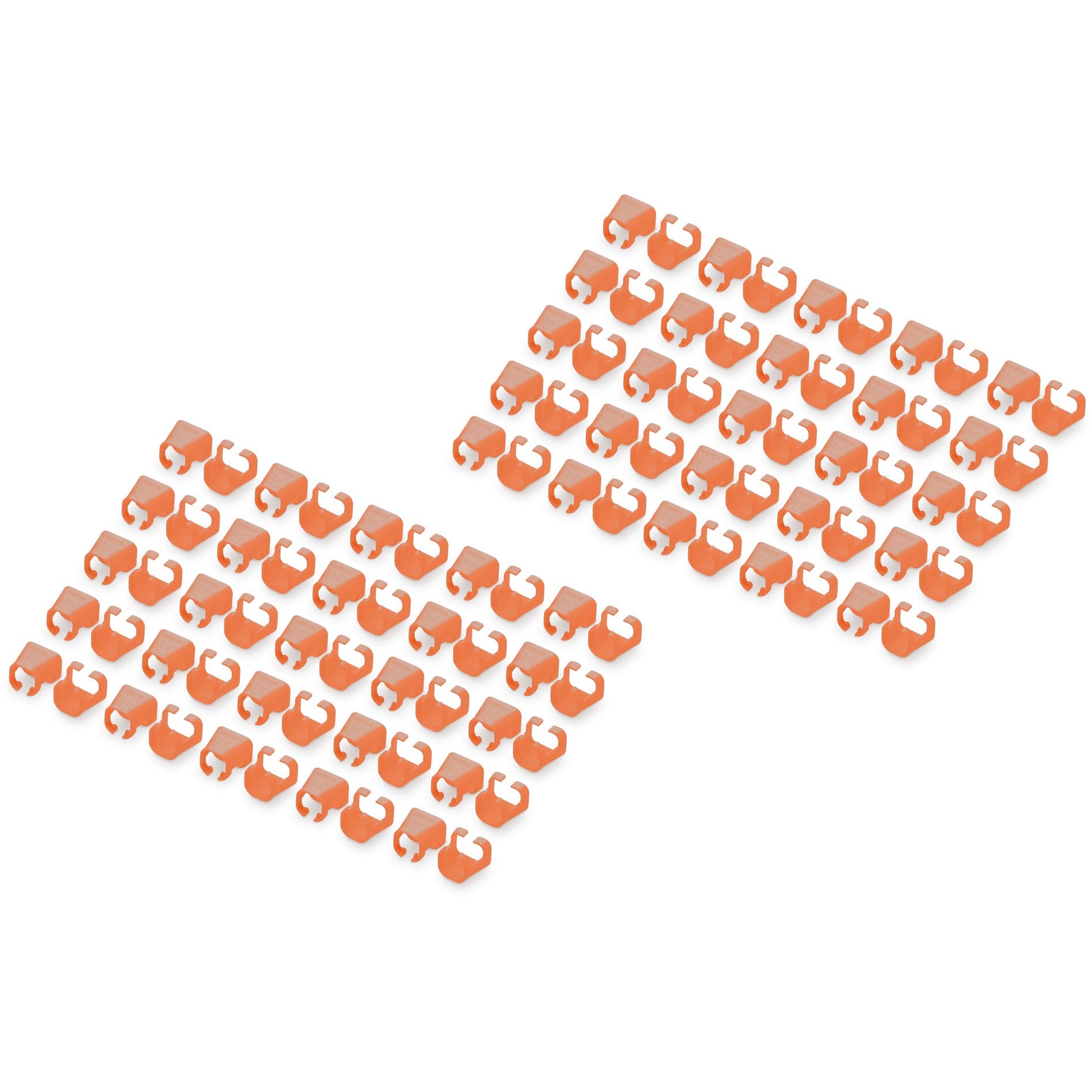 DIGITUS Farbclips für Patchkabel 100Stk. Orange