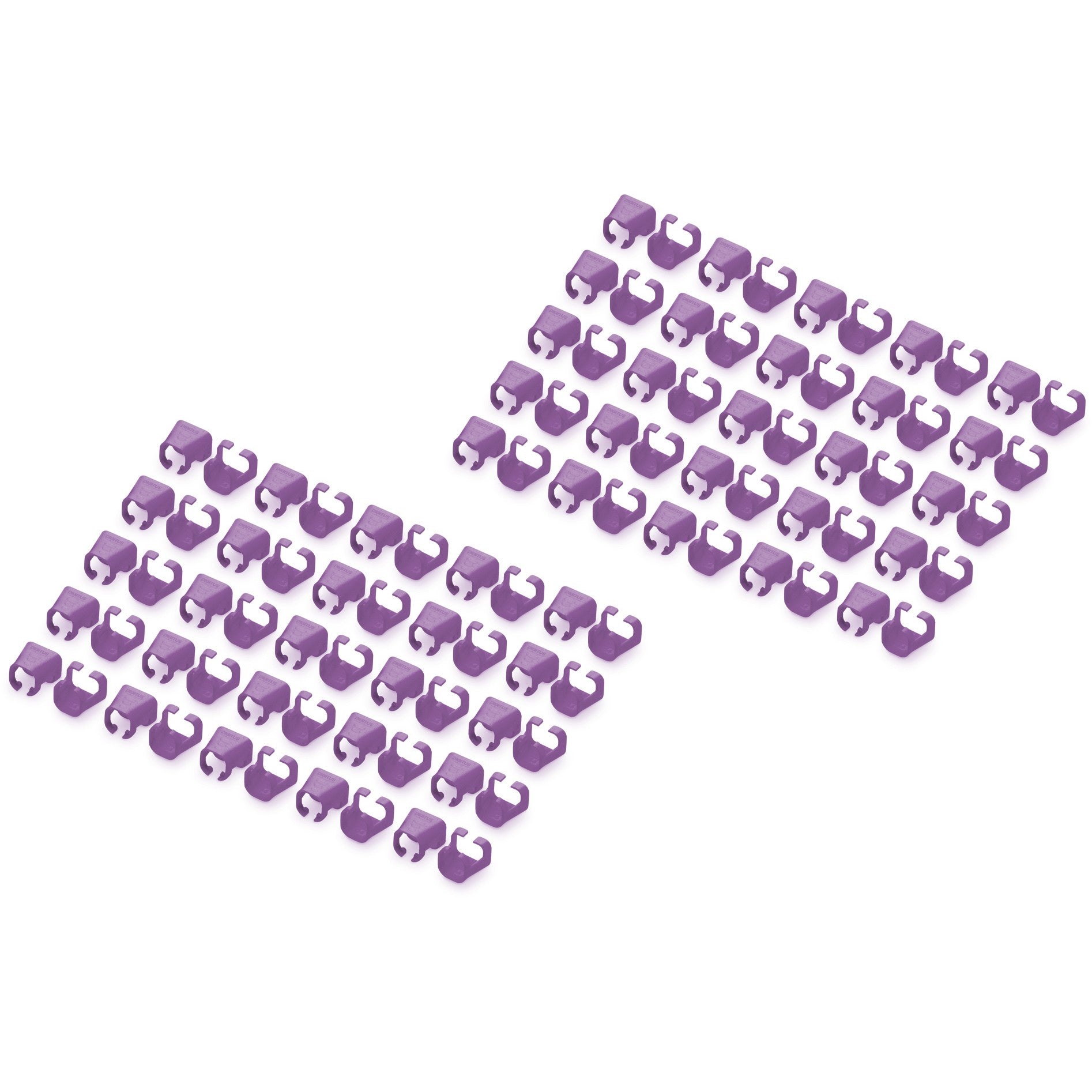 DIGITUS Farbclips für Patchkabel 100 Stk. Violett