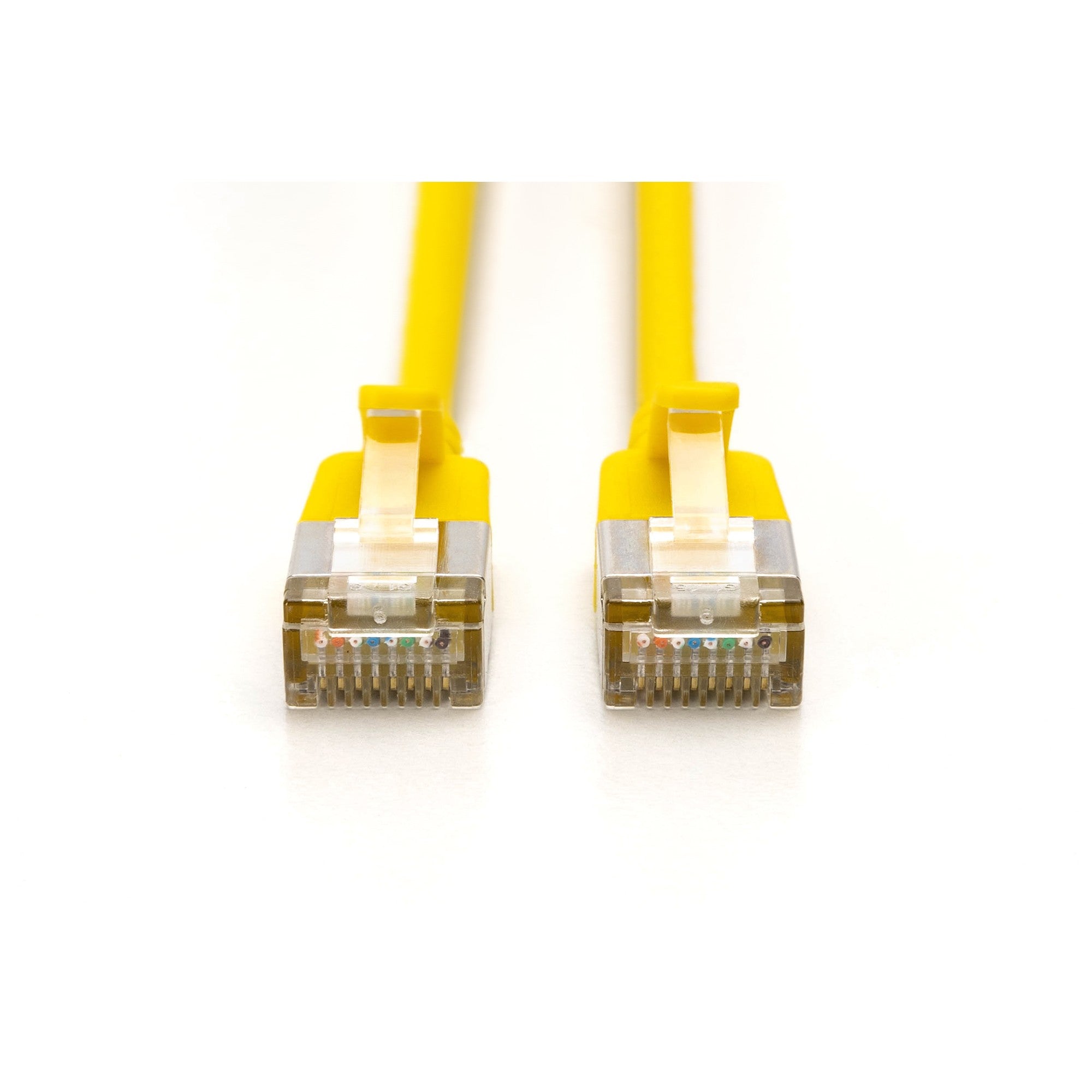 DIGITUS Patchkabel CAT 6A F/FTP Slim 1.50m gelb