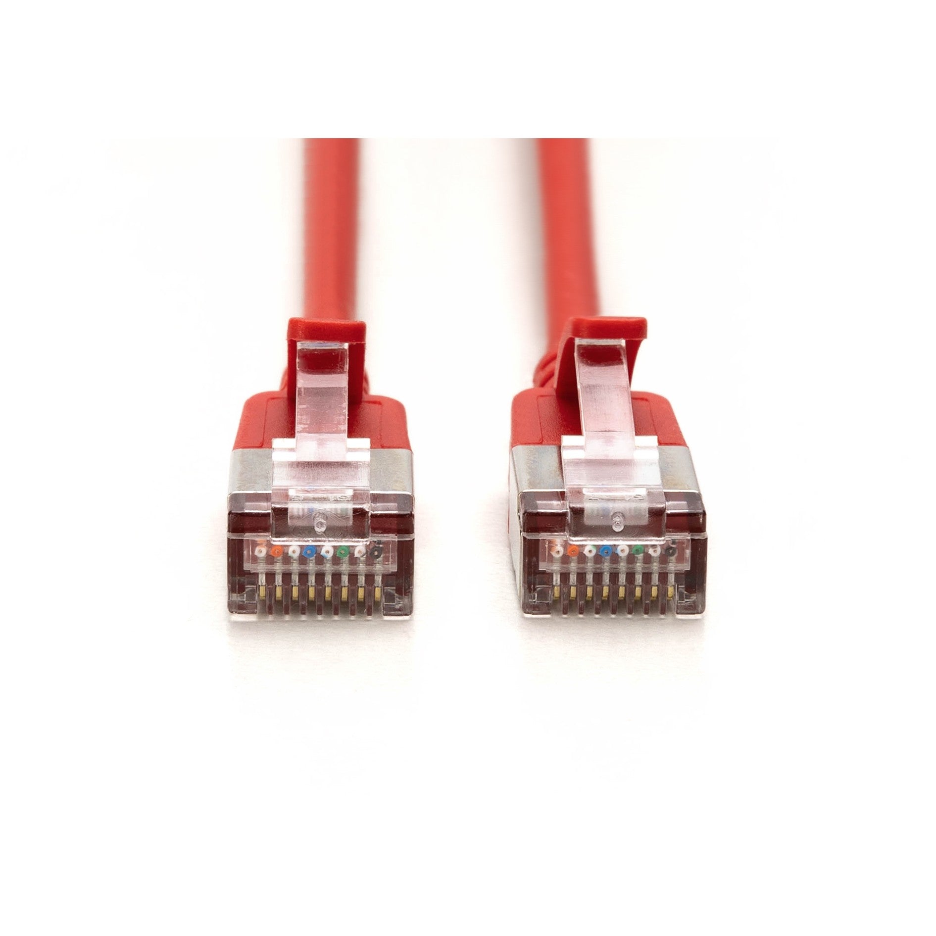 DIGITUS Patchkabel CAT 6A F/FTP Slim 1.00m rot
