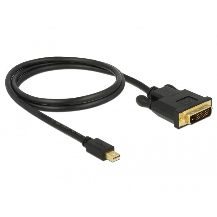 DELOCK Kabel mini Displayport 1.1 Stecker > DVI 24+1 Stecker 1 m