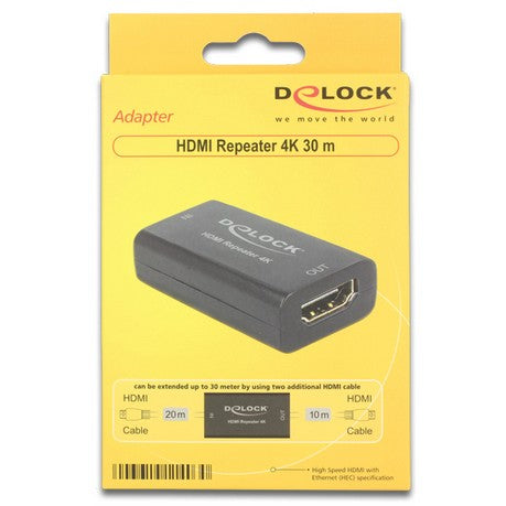 DELOCK LTE Antenne SMA Stecker 6dBi starr omnidirektional mit magnetischem Standfus und Anschlusskabel RG-58. 3 m outdoor schwarz