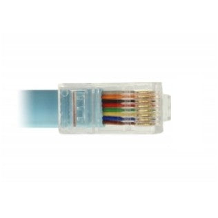 DELOCK Adapter USB2.0/A St > Seriell RS232 RJ45 St 3.0m blau