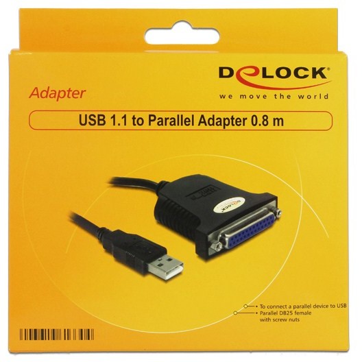 DELOCK USB 1.1 Parallel Adapter