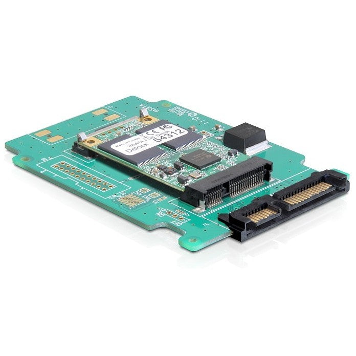 DELOCK Converter SATA 22pin > mSATA 2.5 Platine