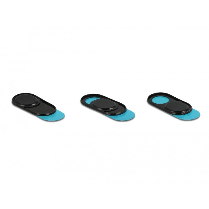 DELOCK Webcam Abdeckung fr Notebook Tablet und Smartphone 3 Stck